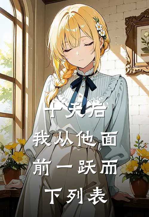 十天后，我从他面前一跃而下列表