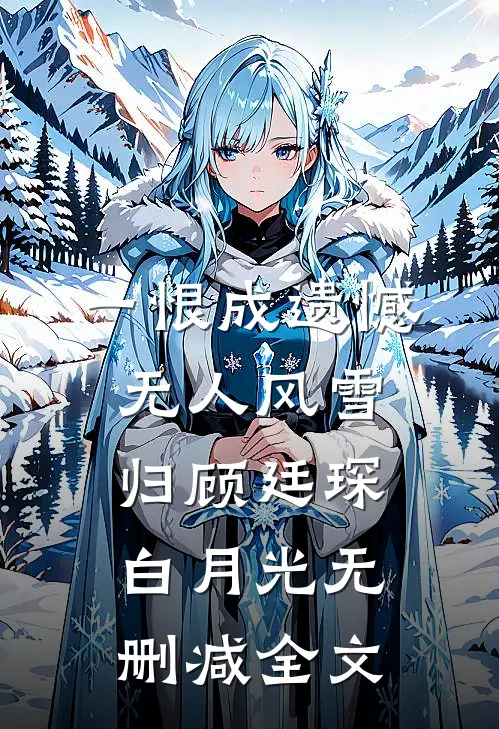 一恨成遗憾，无人风雪归顾廷琛白月光无删减全文