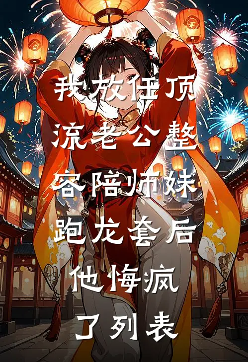 我放任顶流老公整容陪师妹跑龙套后，他悔疯了列表