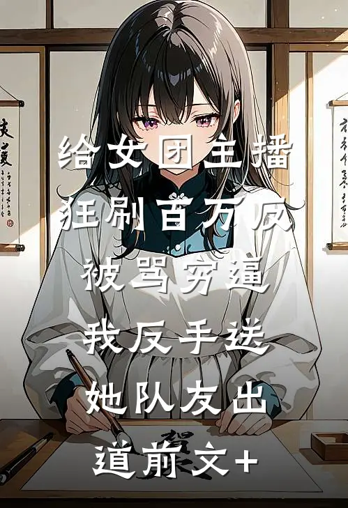 给女团主播狂刷百万反被骂穷逼，我反手送她队友出道前文+