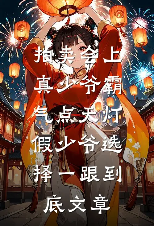 拍卖会上真少爷霸气点天灯，假少爷选择一跟到底文章