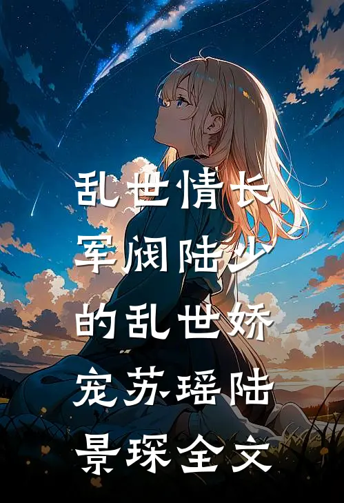 乱世情长：军阀陆少的乱世娇宠苏瑶陆景琛全文
