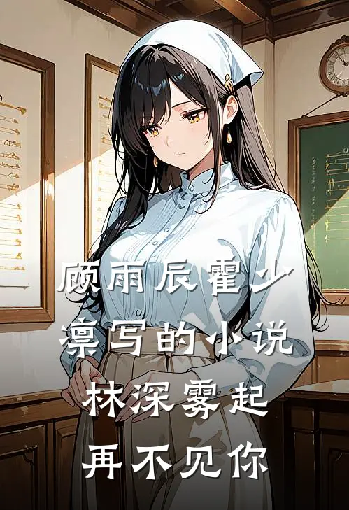 顾雨辰霍少凛写的小说林深雾起再不见你