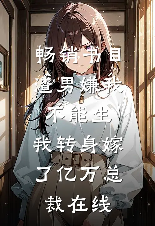 畅销书目渣男嫌我不能生,我转身嫁了亿万总裁在线