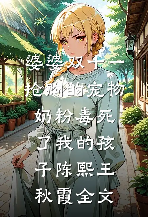 婆婆双十一抢购的宠物奶粉毒死了我的孩子陈熙王秋霞全文