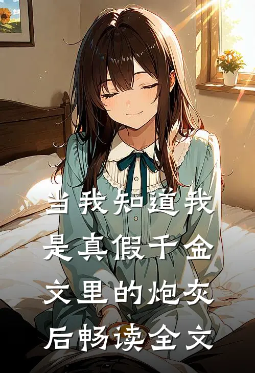 当我知道我是真假千金文里的炮灰后畅读全文