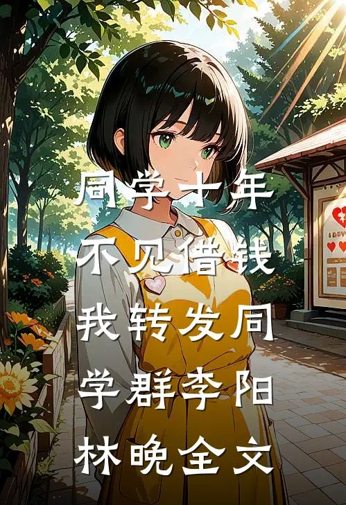 同学十年不见借钱，我转发同学群李阳林晚全文