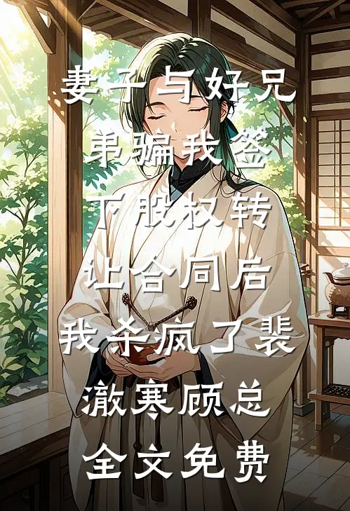 妻子与好兄弟骗我签下股权转让合同后，我杀疯了裴澈寒顾总全文免费