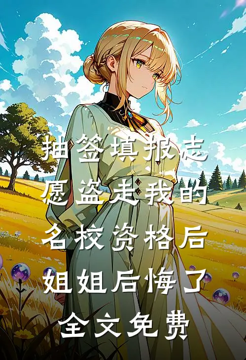 抽签填报志愿盗走我的名校资格后，姐姐后悔了全文免费