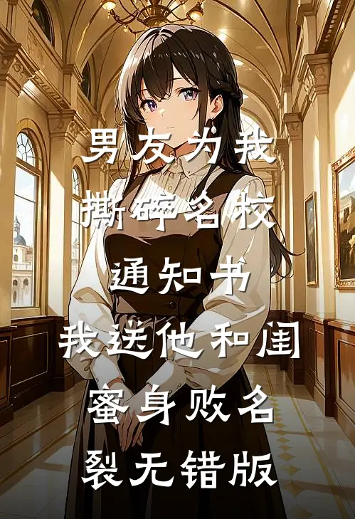 男友为我撕碎名校通知书，我送他和闺蜜身败名裂无错版
